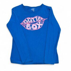 Vintage Old Navy Chatterbox Graphic Long Sleeve Top in excellent condition